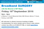 Broadband Surgery
