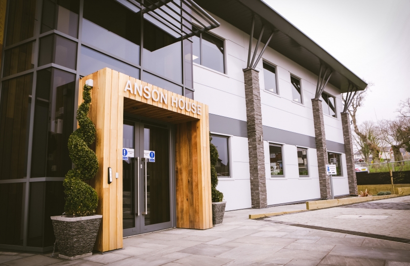 The state-of-the-art 'incubator hub' Anson House in Llanduno Junction
